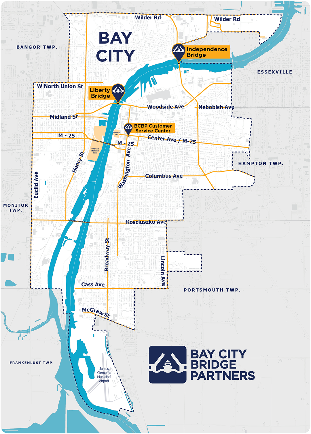 City of Bay City Resident Map